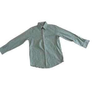 Brook's Brothers Men's Green Plaid Madison Fit Shirt - Size Small